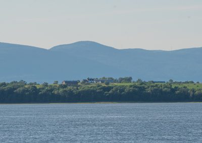 L'isle-aux-Grues depuis le Traversier