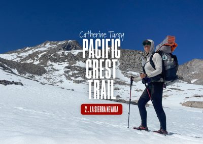 Catherine Turgy dans la Sierra Nevada