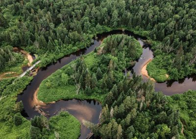 Marais du nord écologie et sentiers revue automne rando québec