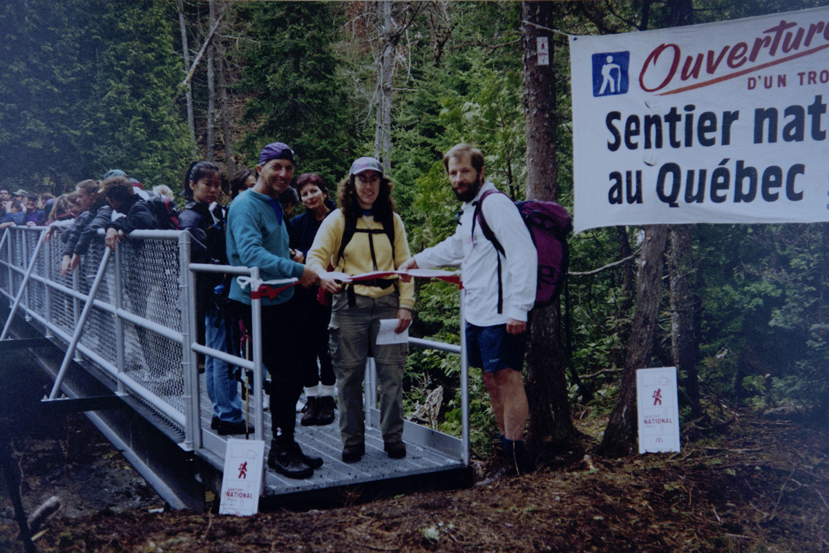 Inauguration de sentiers