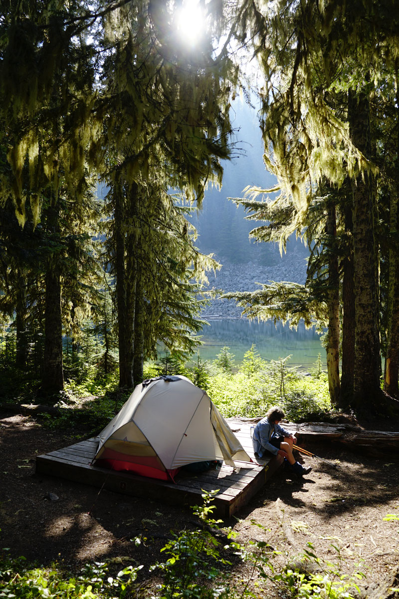 camping randonnée rocheuses canada