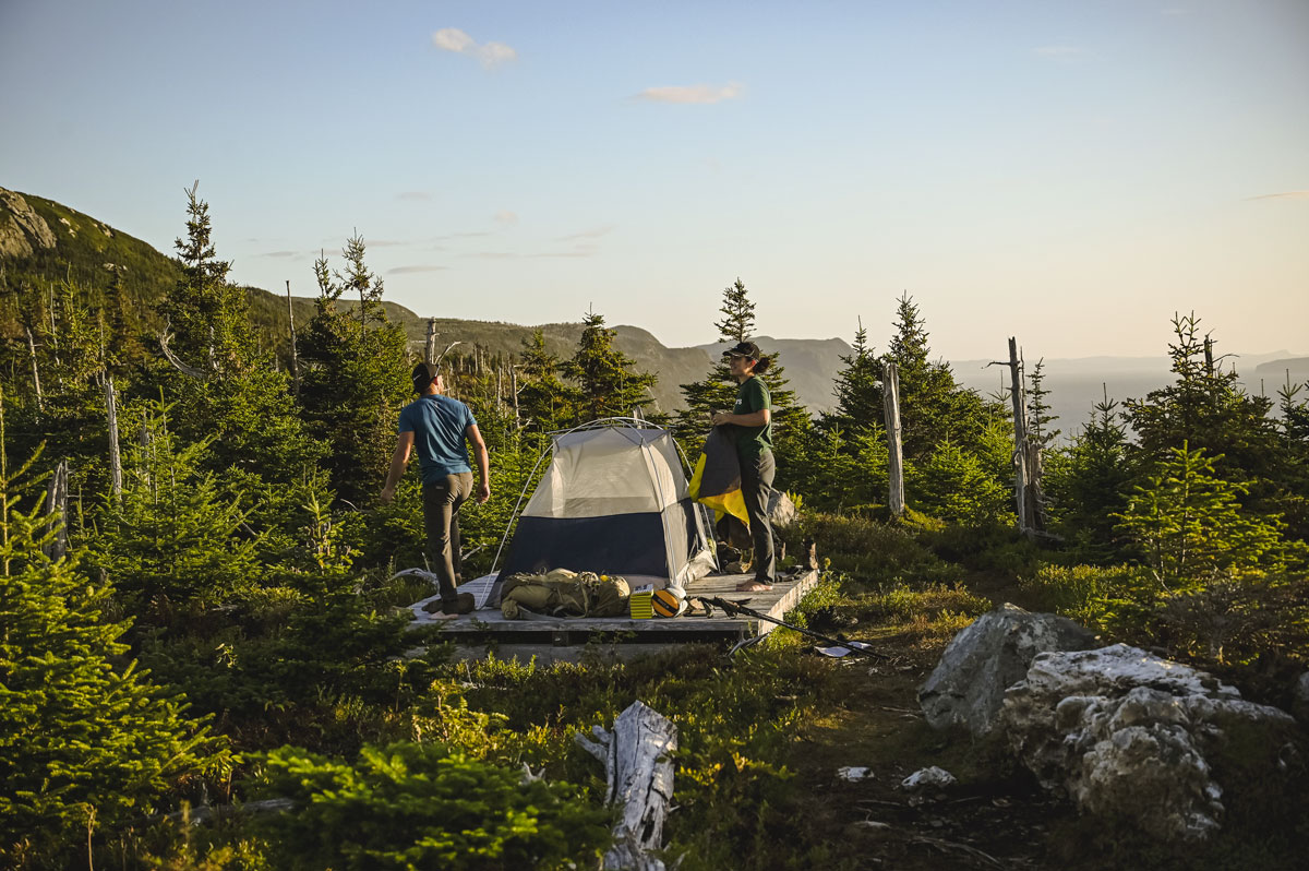 Longue Randonnée Terre Neuve Est Canada